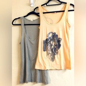 J Crew 100% Cotton Tank Tops Bundle Size Small
